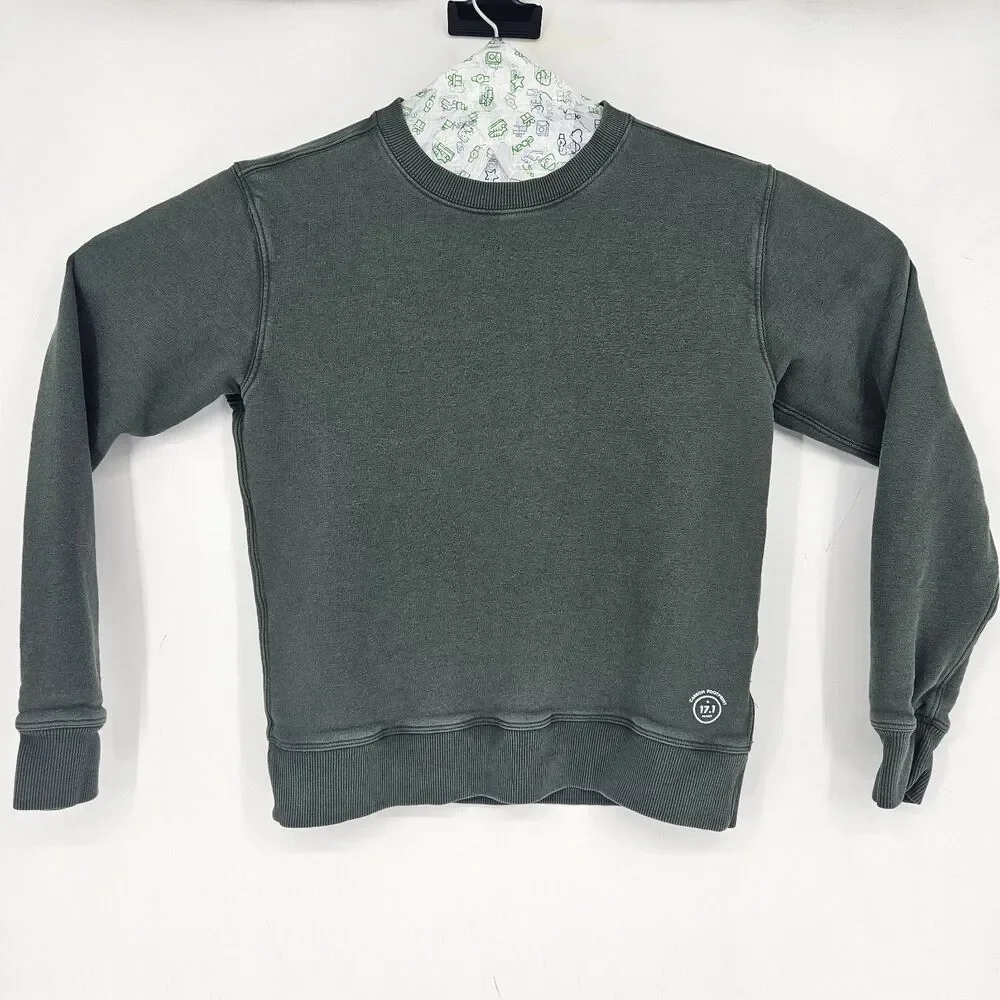 Allbirds Sweater‎ Mens Small Crewneck Pullover Sweatshirt Green Preppy Slim Fit